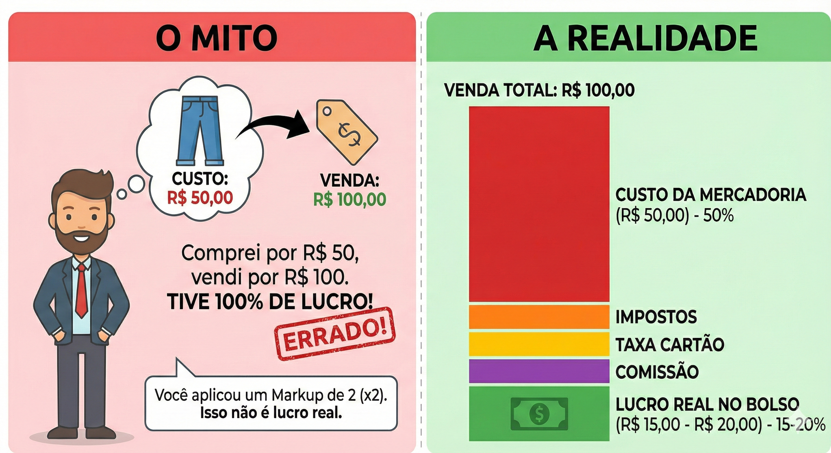Planilha de cálculo da padaria